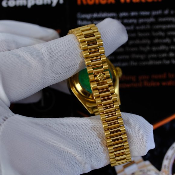 Rolex Datejust 18K Gold Factory Diamond Dial 26mm - Picture 14 of 14